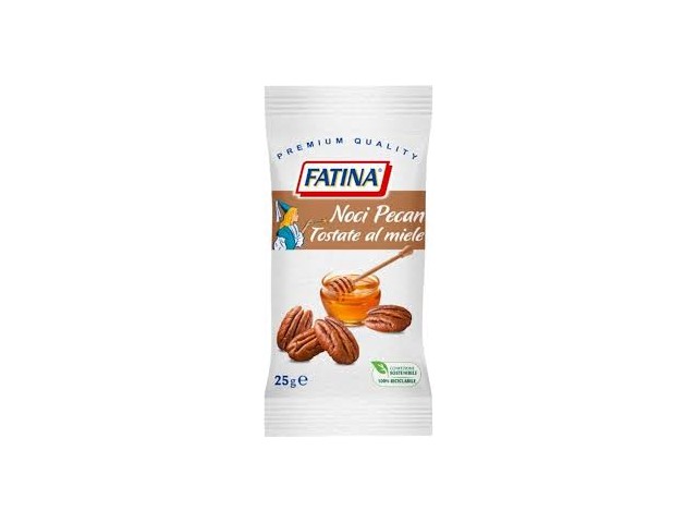 Noci pecan tostate al miele Fatina 25 gr, confezione 26 pezzi