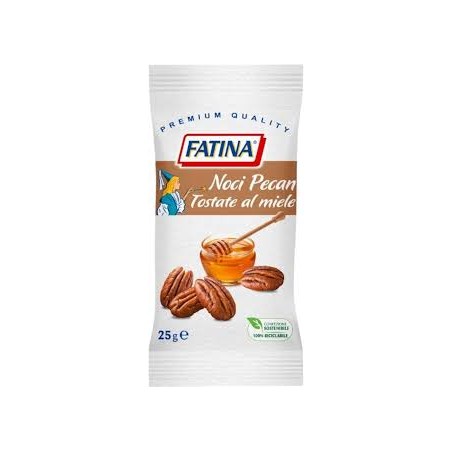 Noci pecan tostate al miele Fatina 25 gr, confezione 26 pezzi