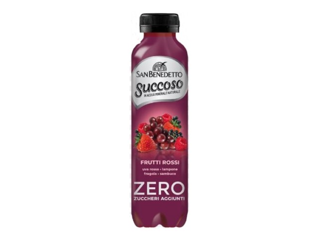 SAN BENEDETTO SUCCOSO  ZERO FRUTTI ROSSI   40 CL PET  12 pz