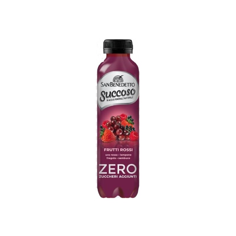 SAN BENEDETTO SUCCOSO ZERO FRUTTI ROSSI 40 CL PET 12 pz SAN BENEDETTO SUCCOSO ZERO FRUTTI ROSSI 40 CL PET 12 pz