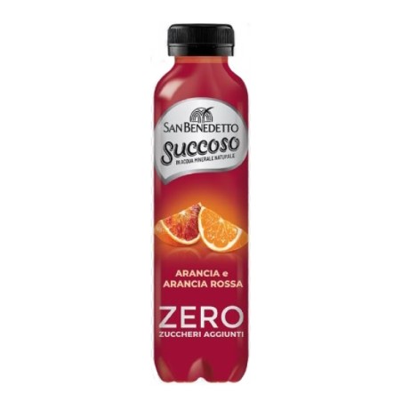 SAN BENEDETTO SUCCOSO  ZERO - ARANCIA / ARANCIA ROSSA   40 CL PET  12 pz