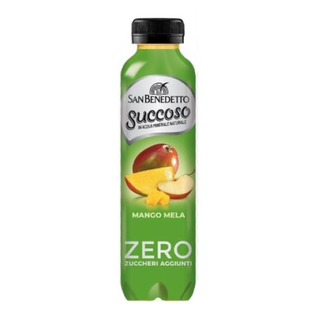 SAN BENEDETTO SUCCOSO  ZERO -  MANGO/MELA    40 CL PET  12 pz