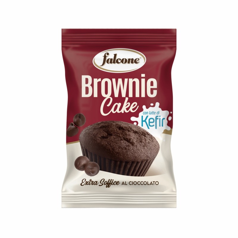 BROWNIE CAKE CON LATTE DI KEFIR (dolciari falcone) 50 gr, confezione da 30 pz