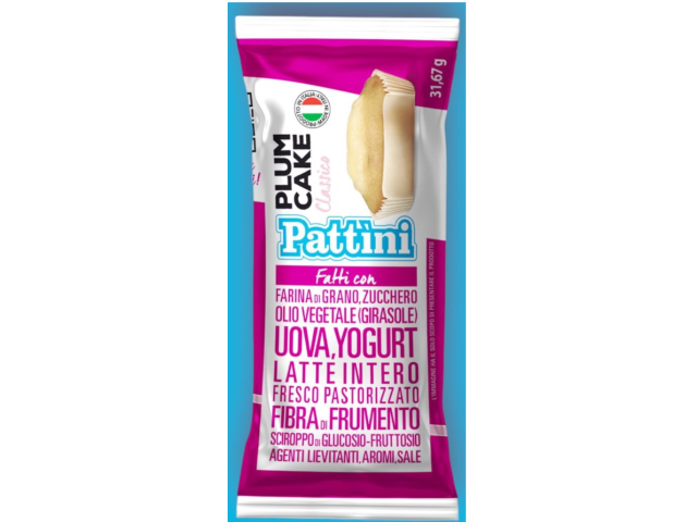 PLUM CAKE con YOGURT 31,6g (6 pz )
