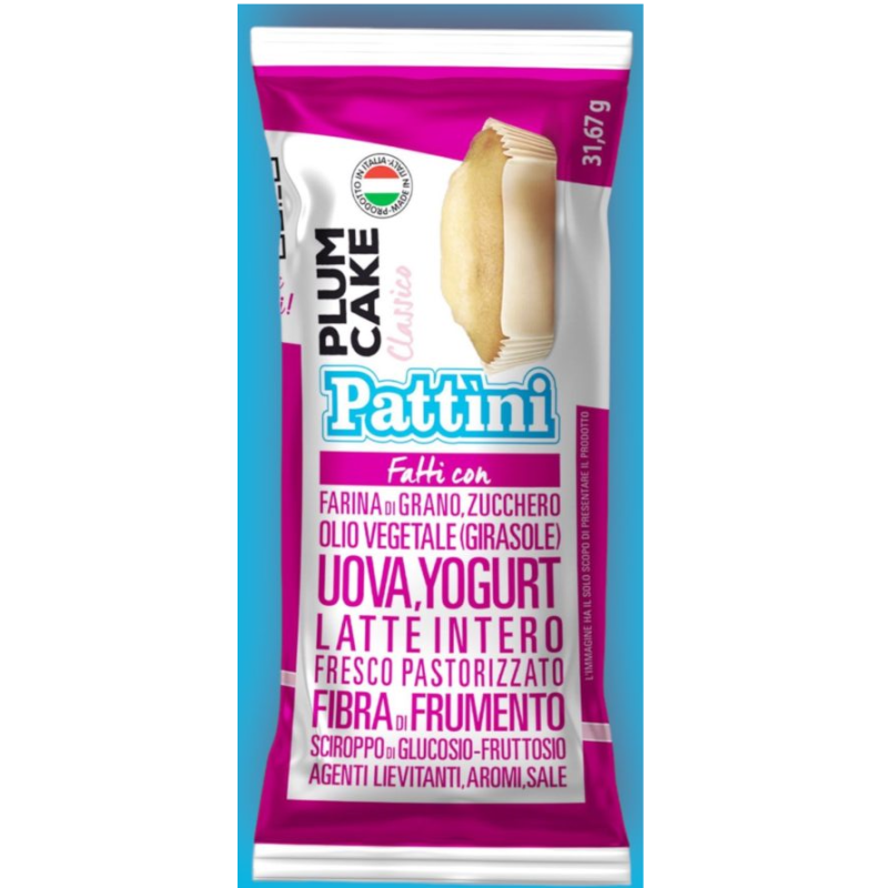 PLUM CAKE con YOGURT 31,6g (6 pz )