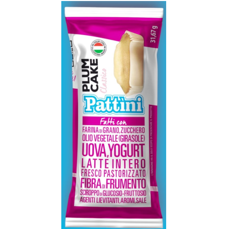 PLUM CAKE con YOGURT 31,6g (6 pz )