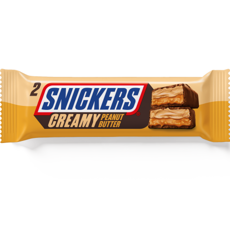SNICKERS CREAMY BURRO D'ARACHIDI  36 GR 24 PZ