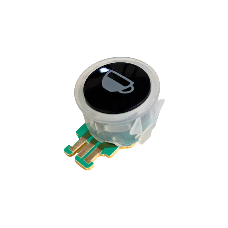 PULSANTE LED BIANCO EROGAZIONE CAFFÈ CORTO | SR.000.068.019