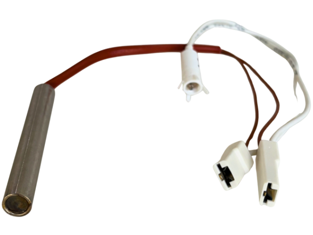 ASSIEME RESISTENZA 9.5x76 230v 400w SEGNALE LUMINOSO NEON ROSSO| SR.A01.072.021