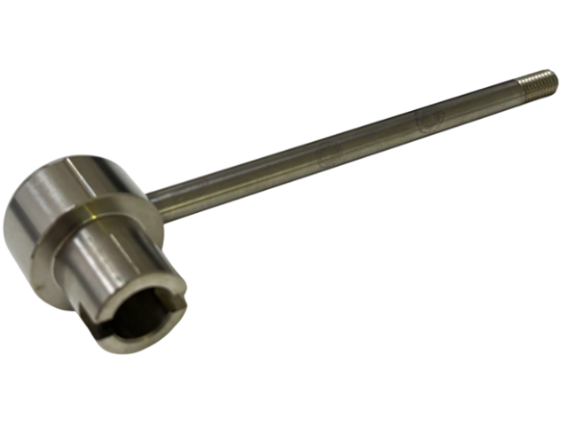 LEVA COMANDO INOX dm.8x135 CON MOZZO dm. | SR.000.047.006