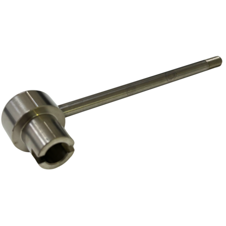 LEVA COMANDO INOX dm.8x135 CON MOZZO dm. | SR.000.047.006