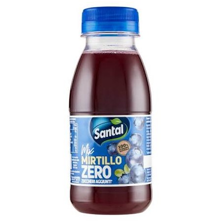 MIRTILLO zero zuccheri Santal PET 250, cartone da 6 pz