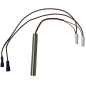 ASSIEME RESISTENZA12.5X100 230V 700W CON PROL. L 300FASTON BLU | SR.A07.072.002