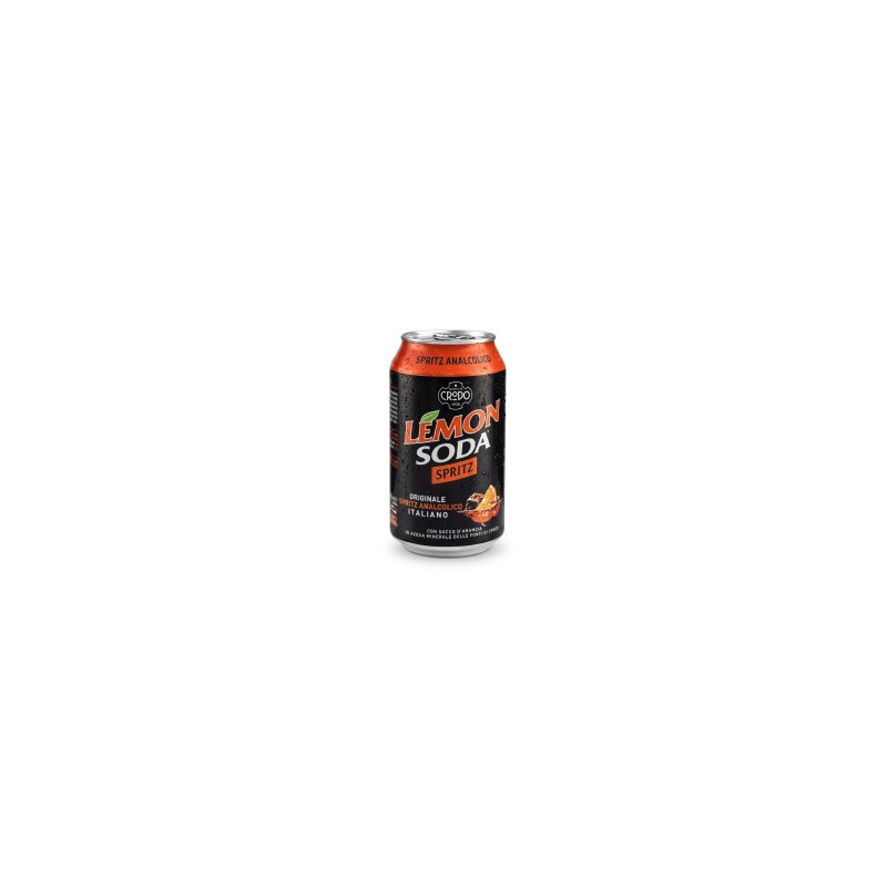 SPRITZ ANALCOLICO by Lemonsoda lattina 33 cl, cf 24 pezzi SPRITZ ANALCOLICO by Lemonsoda lattina 33 cl, cf 24 pezzi