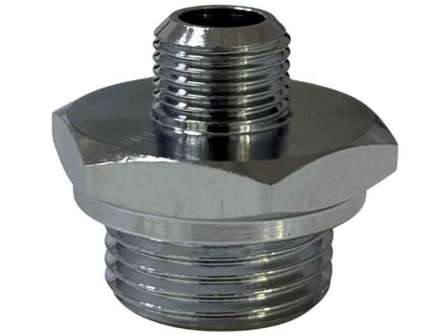 RACCORDO CROMATO G3/8 - G1/8 PER LANCIA | SR.000.069.070