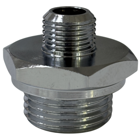 RACCORDO CROMATO G3/8 - G1/8 PER LANCIA | SR.000.069.070