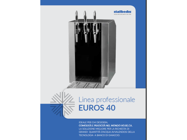 EUROS 40 MECCANICO erogatore di acqua soprabanco ITALBEDIS