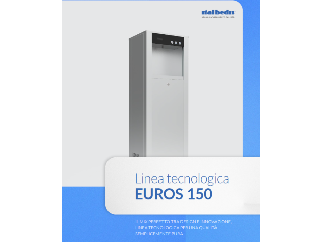 EUROS 150 HORECA  erogatore di acqua a colonna 3 rubinetti ITALBEDIS