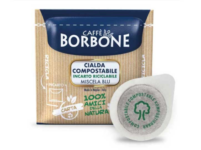 CIALDA 44 BLU Caffè Borbone , 150 pezzi