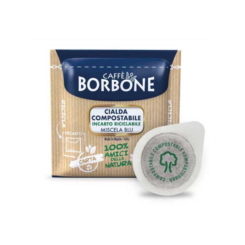 CIALDA 44 BLU Caffè Borbone , 150 pezzi CIALDA 44 BLU Caffè Borbone , 150 pezzi