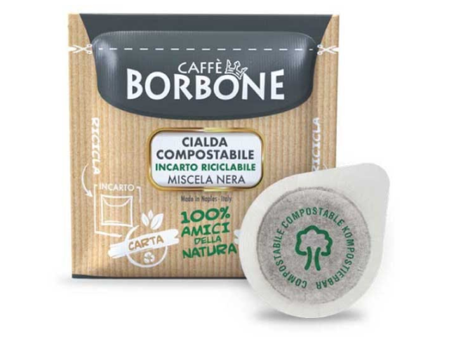 CIALDA 44 NERA Caffè Borbone, 150 pz