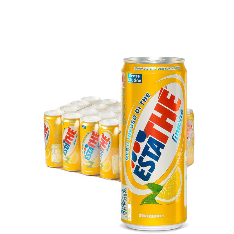 ESTATHE' LIMONE LATTINA SLEEK 25 cl Ferrero, cf 24 pz ESTATHE' LIMONE LATTINA SLEEK 25 cl Ferrero, cf 24 pz