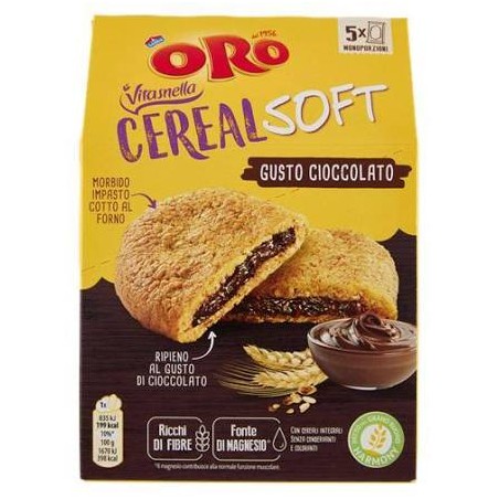 CEREAL SOFT VITASNELLA  cioccolato 5 porzioni da 50 gr