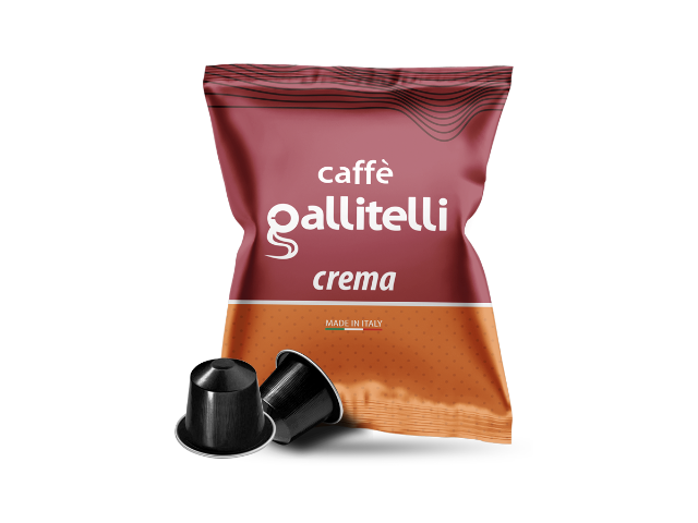 CREMA nespresso Gallitelli Caffè - 100 pz