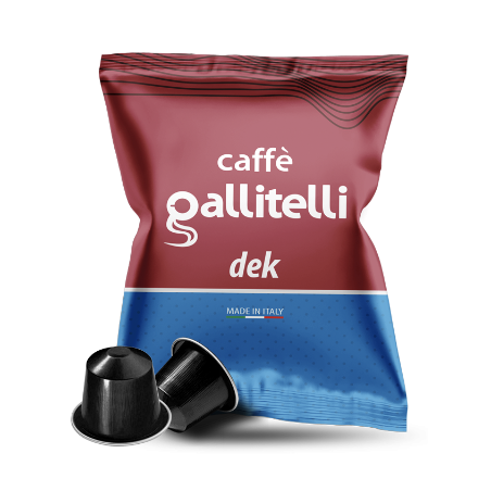 DEK nespresso Gallitelli Caffè - 100 pz