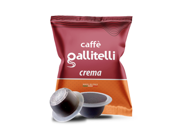 CREMA Bialetti Gallitelli Caffè- 100 pz