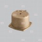 098641 - Necta Calotta inferiore caldaia 300cc - Ottone
